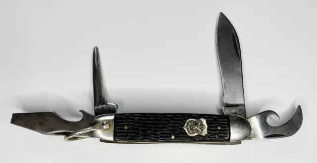 Vintage 1936-1952 Imperial Prov. R.I. Boy Scout Camp Utility Pocket Knife