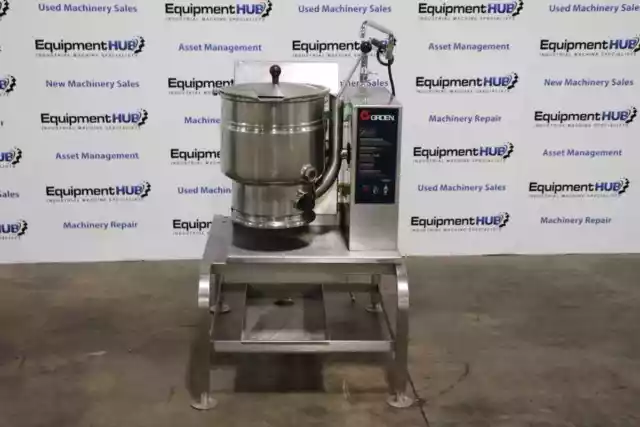 Groen TDH-20 Natural Gas 20 Qt. Tilting Steam Jacketed Kettle