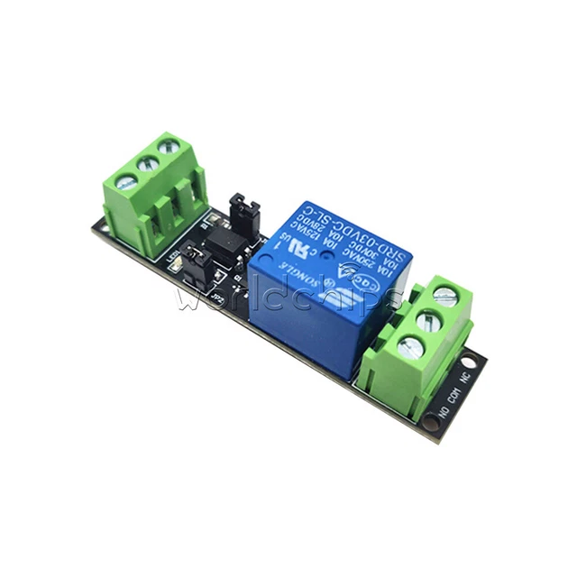 3V 10A SINGLE-CHANNEL Relay Isolation Drive Control Module High Level ...