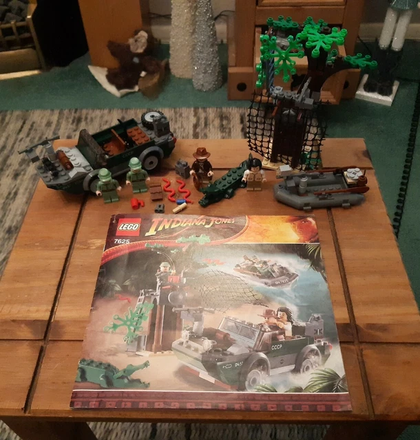 LEGO INDIANA JONES set 7625 River Chase 100 Complete with instructions 24.00 PicClick UK