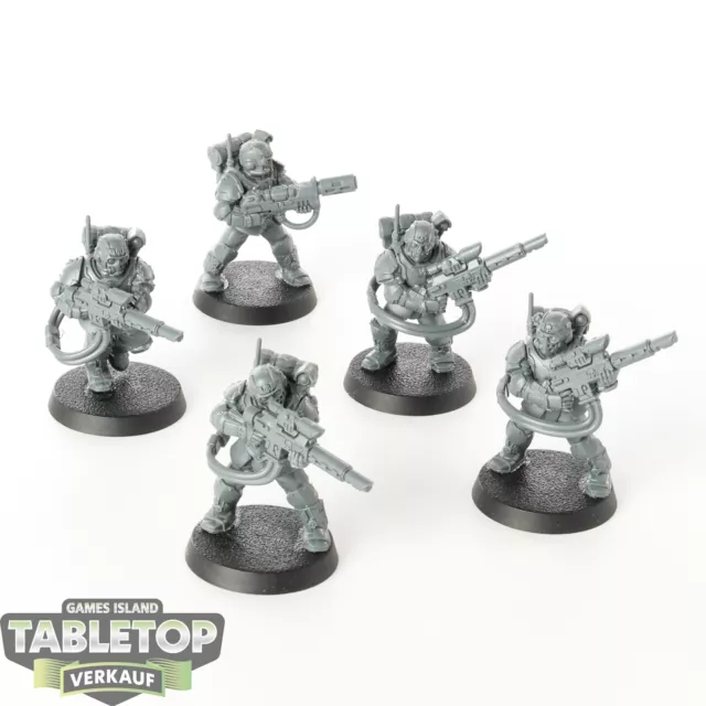 Astra Militarum - 5 x Militarum Tempestus Scions - Unpainted