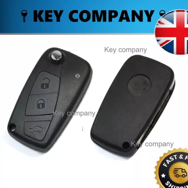 3 Tasten Flip Schlüsseletui Hülle für Ford KA MK2 2008 - 2016 Fernbedienung Anhänger Abdeckung Reparatur