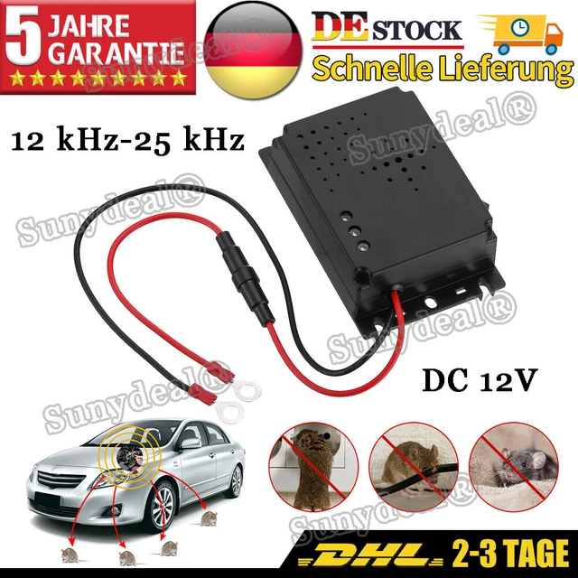 2X Repeller Anti-Martres,Anti Martre Voiture,Ultrason Défense Contre