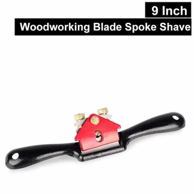 Metal Woodworking Blade Spoke Shave Manual Planer Plane Deburring Hand Tools 9"