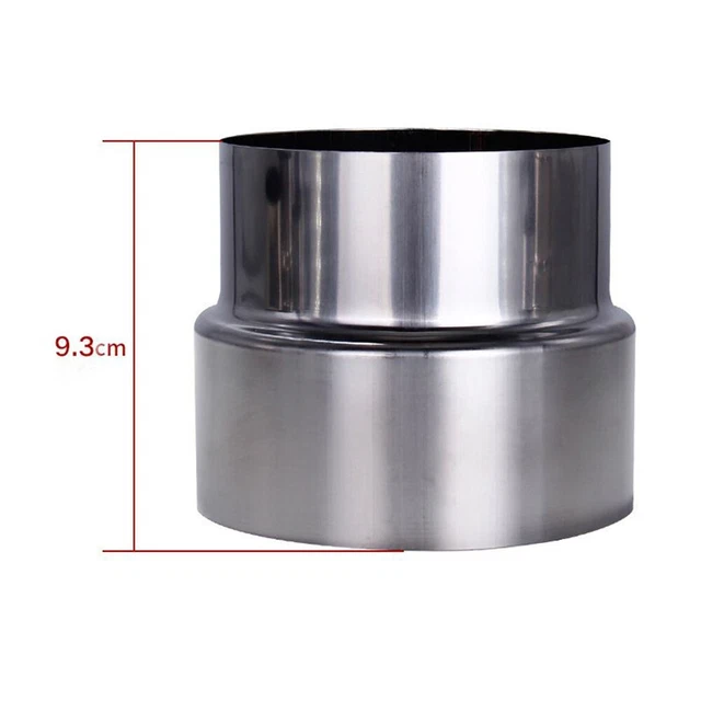Reductor Aumentador/Reductor Ø70 mm/Ø50 mm Tubo Rígido de Alta Calidad Acero Inoxidable