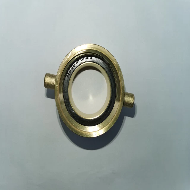 1 1/2" Female NH to 1 1/2" Male NH Brass Hydrant Adapter (Pin Lug)