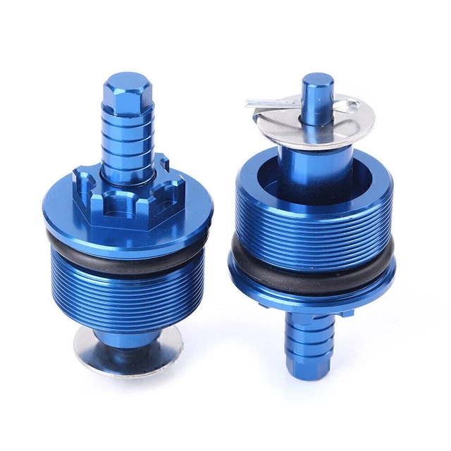 Regolatore ammortizzatore anteriore vite di regolazione vite CNC BLU per Honda CMX250