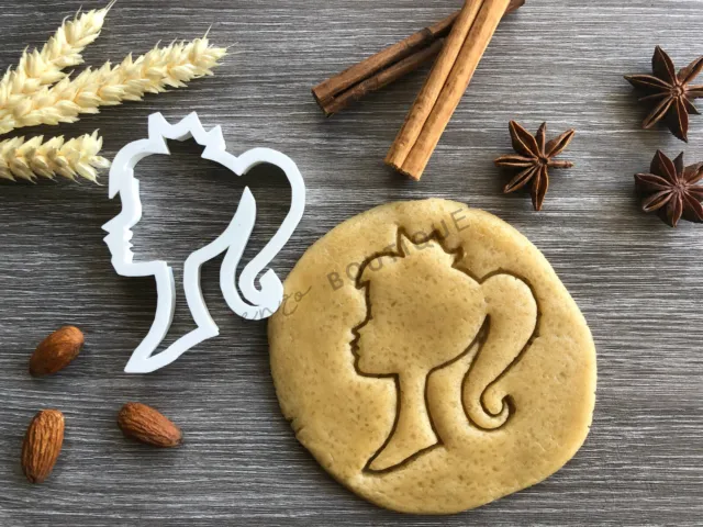 Princess Cookie Cutter | Fondant Cake Decorating | UK Seller