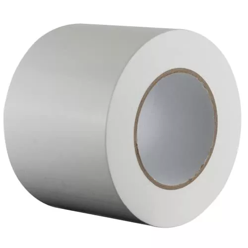 GTSE - Ruban adhésif toilé - Duct tape Gaffer Blanc - 100 mm x 50 m - 1 roule...