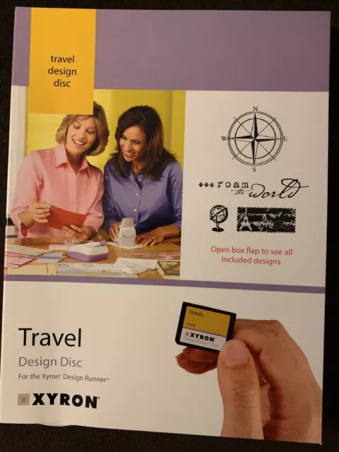Xyron Design Runner Design Disc - Travel Design
