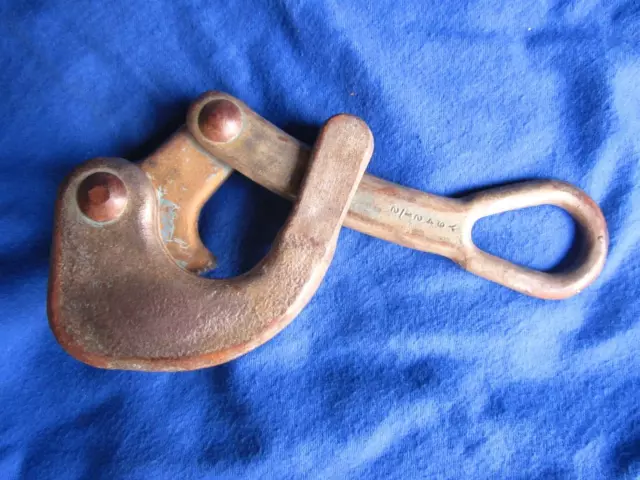 KLEIN TOOLS Cable Wire Pulling Tool, Swing Latch, Vintage USA 3
