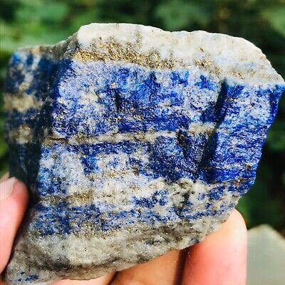 181g Natural Lapis lazuli Quartz Crystal Mineral Rough Healing Afghanistan