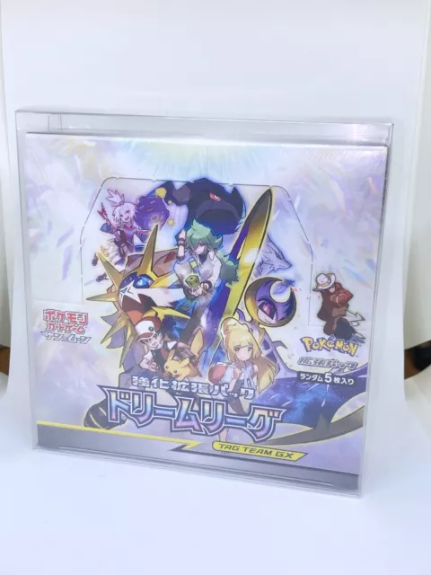 Pokemon Dream League Tag Team GX Booster Box Display Japan SM11b Sealed sun&moon