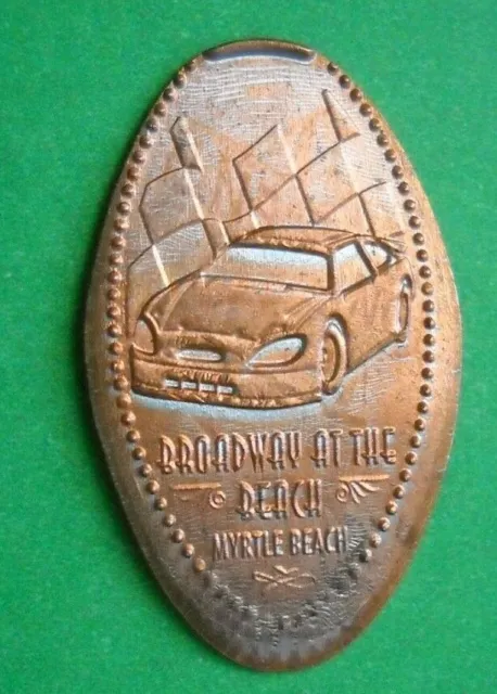 Broadway At The Beach elongated penny Myrtle Beach SC USA cent souvenir coin