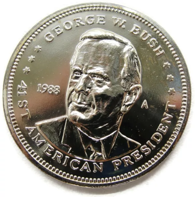 George W. Bush Double Eagle Commemorative Coin Presidential 1988