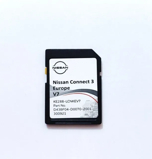 FINAL MAP UPDATE NISSAN Connect 3   V7 2022 SD CARD Qashqai Juke Navara  SATNAV