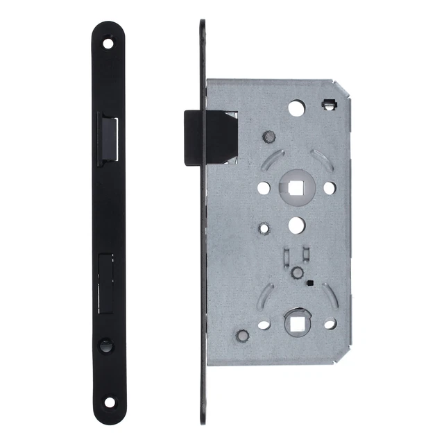 Cerradura Interna Recta Hafele De 55 Mm, Acero Inoxidable Cepillado
