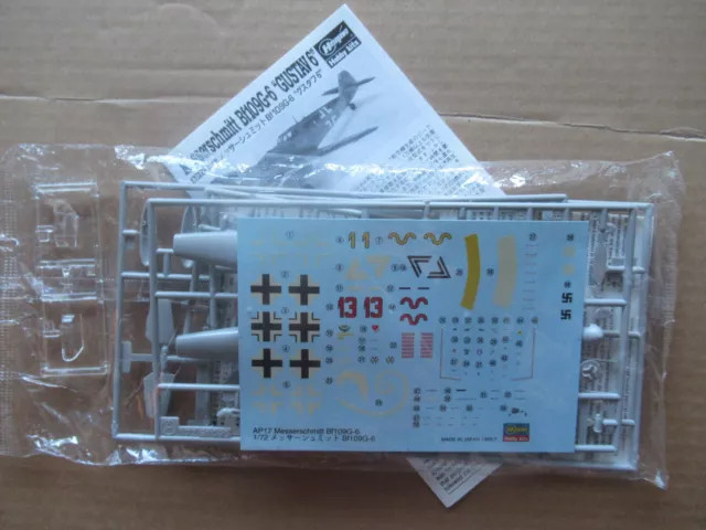 Messerschmitt Bf 109 G-6 " GUSTAV ", HASEGAWA, 1/72, réf: AP 17,( pas de boite )