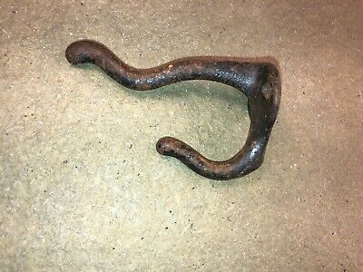 Vintage Antique Original Cast Iron Double Hook Hat or Coat Hook Many Available