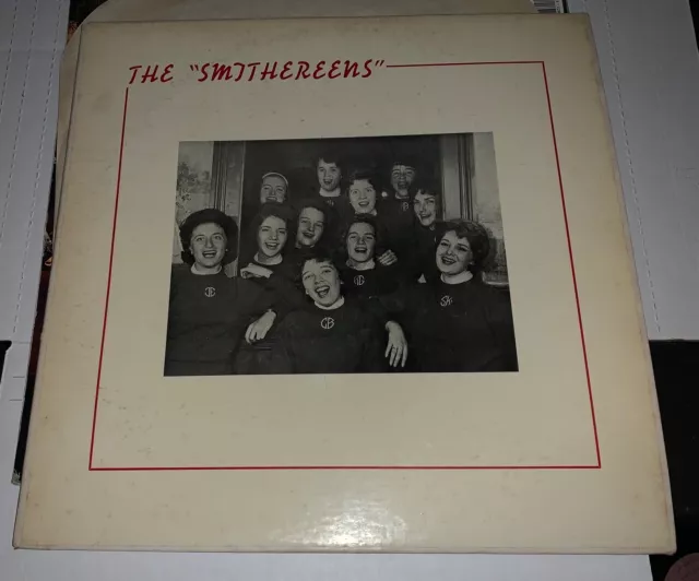 The Smithereens Smith College Northampton Mass. Albright Quartet 1959 Very Rare