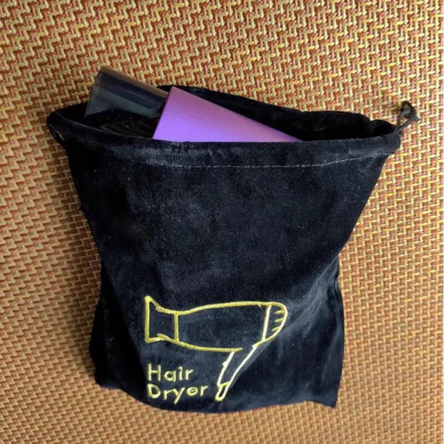 Hair Dryer Cloth Bag Hair Diffuser Hairdryer Drawstring Closure Cover Dust Ba Bf