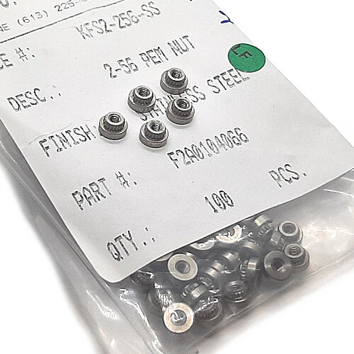 [25pcs] KFS2-256 NUT M2.5 NUT
