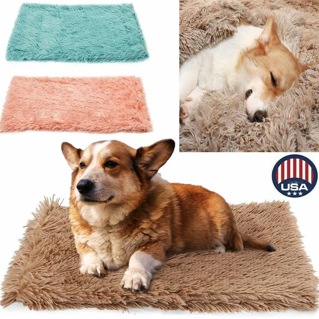 Large Warm Plush Pet Blanket Cat Dog Puppy Bed Soft Mat Cushion Mattress Car Pad