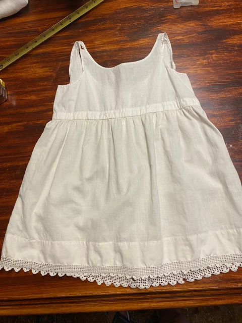 Victorian Christening Gown Slip-Lace vintage dainty