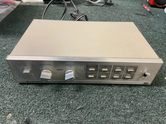 Vintage Archer 15-1274 Video Special Effects Switcher Analog  FREE SHIPPING!
