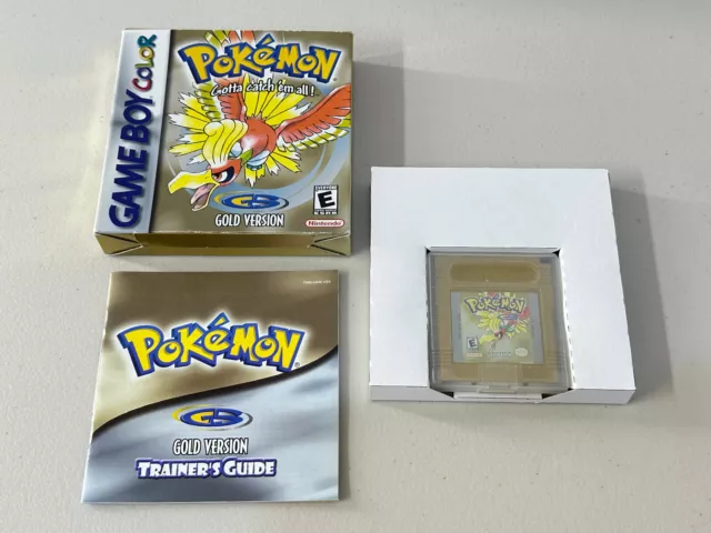 Nintendo Game Boy Color Pokémon Gold Version - CIB