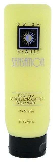 Swisa Beauty Dead Sea Gentle Exfoliating Body Wash - Exfoliating Wash.