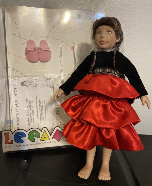 Original Leeann Basic Doll 2005 L E 500 With Box! Denis Bastien BONUS Outfit