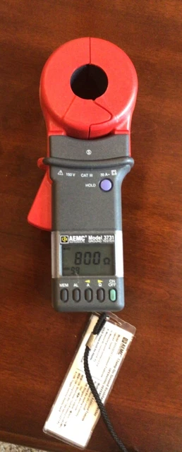AEMC 3731 Ground Tester~ Great Shape~ Tested~ Free Shipping!