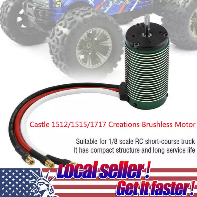 Spedizione gratuita Castle1515/1717 Creations motore brushless Traxxas E-Revo ESC