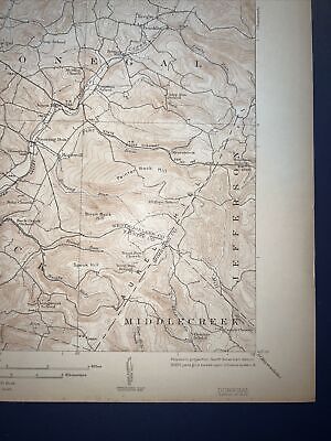 1922 USGS topo map Donegal Quadrangle Pennsylvania Stahlstown 2