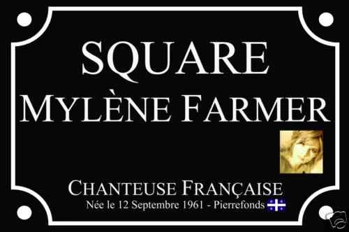Grande plaque émaillée "Ma Cabane au fond du jardin&quot