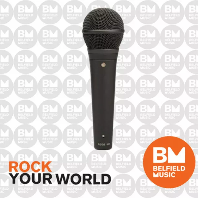 Rode M1 Live Performance Dynamic Microphone Vocal Mic - BM  - Belfield Music