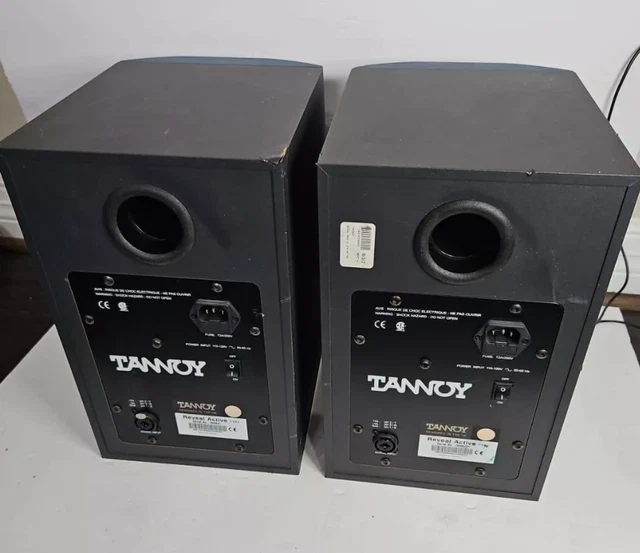 TANNOY REVEAL ACTIVE Monitor Speakers Pair Blue £170.00 PicClick UK