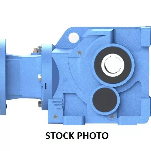 NEW! Cast-Iron Helical Bevel Speed Reducer; 213/5TC Input Flange, 60/1-Foot Mt!!