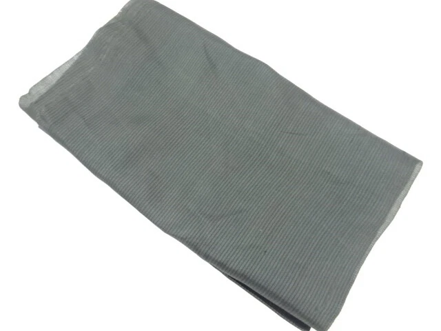 6751125: Japanese Kimono / Antique Araihari For Kimono / Woven Stripe