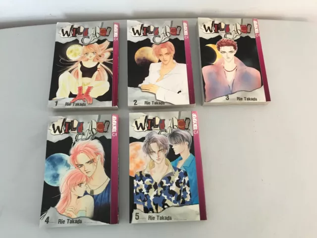 Tokyopop Wild Act Lot Of 5 Volume 1-5 Manga PB Books