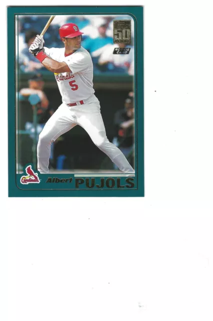 2001 Topps traded rookie Albert Pujols T247