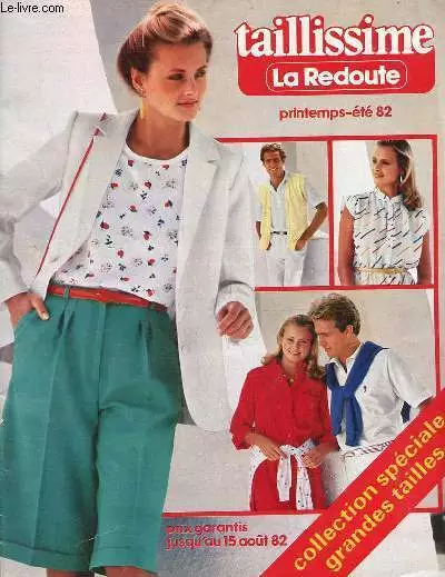 LA REDOUTE CATALOGUE Printemps t 1985 Toillissime la mode