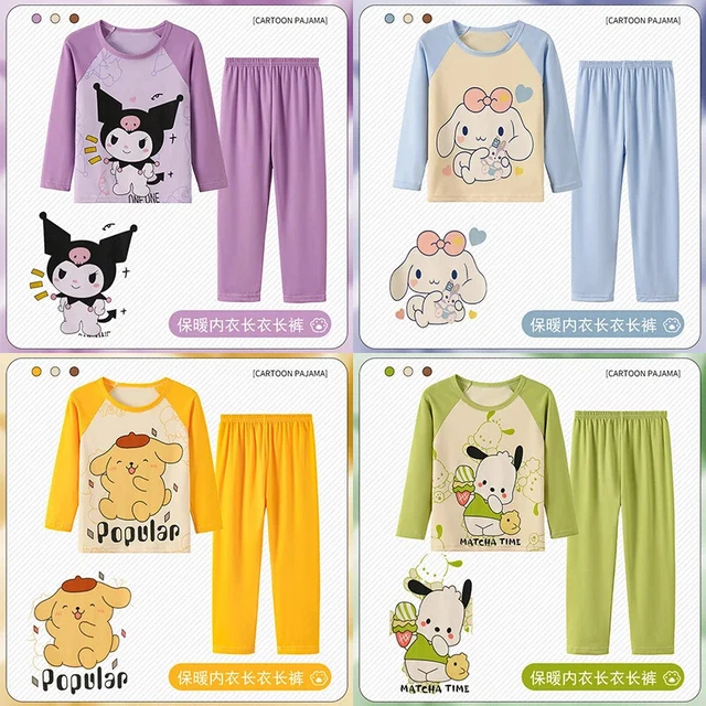 Pigiama Cotone Bimba Pigiama Bambina Invernale 2 Pezzi - Maglietta Manica Lunga E Pantaloni, 0-4 Anni Set Cotone Felpato Bambini - 8