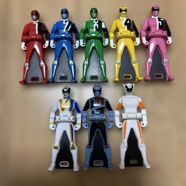 POWER RANGERS SPD Gokaiger Dekaranger DX SG GP Ranger Key 8p Set ...