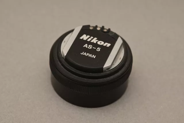 Nikon F2 F3 AS-5 Blitzgerät-Kuppler Flash Unit Coupler Blitzadapter