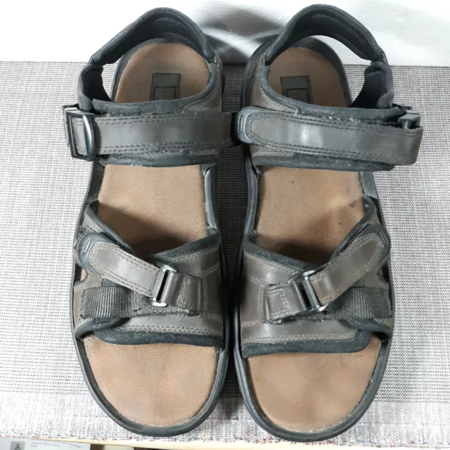 MEN'S STRAP ADJUSTABLE Sandals Size 13 New Orleans 5138795 Faded Glory ...