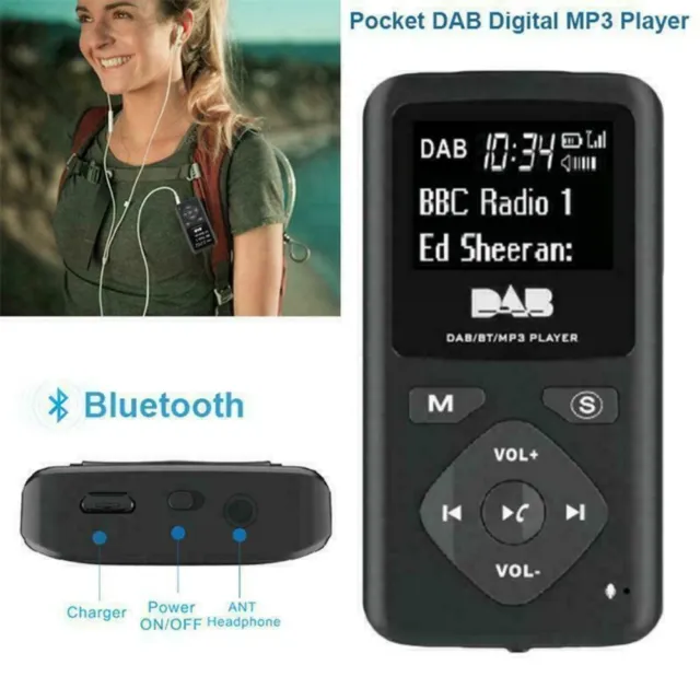 MP3 Radio numérique DAB Haut-parleur de poche Lecteur multifonction  Extérieur