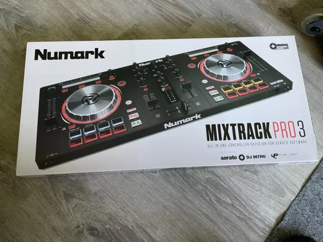 NEVER USED NUMARK MTPRO3 Mixtrack Pro 3 USB Serato DJ Controller Dual ...