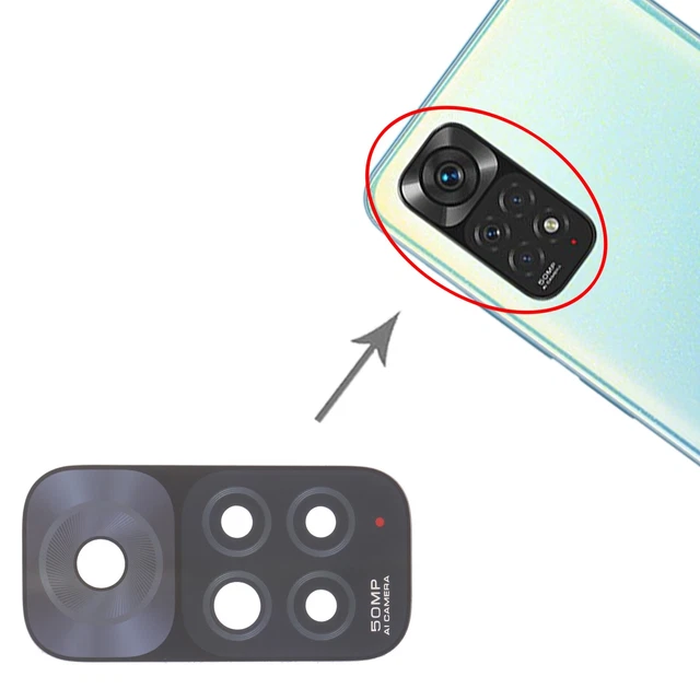 Tapa Trasera Para Xiaomi Redmi Note 9 Pro M2003J6B2G Negro